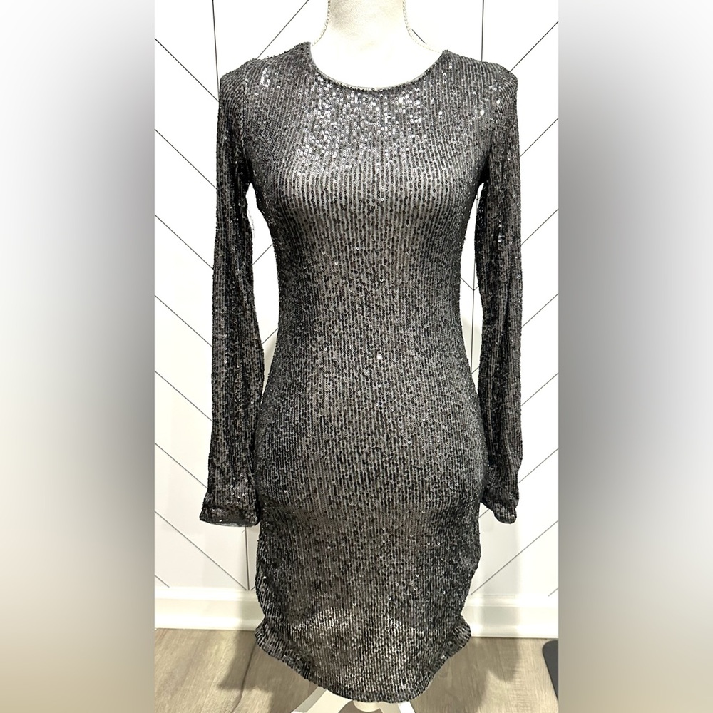 H&M Sequin Dress Holidays and NYE-Girls XL or Womens XS-S